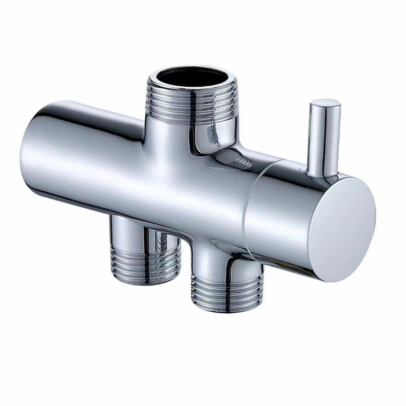 Foreign trade Southeast Asia shower top spray wall type two-speed water separator button switch water outlet shunt 4/6 points