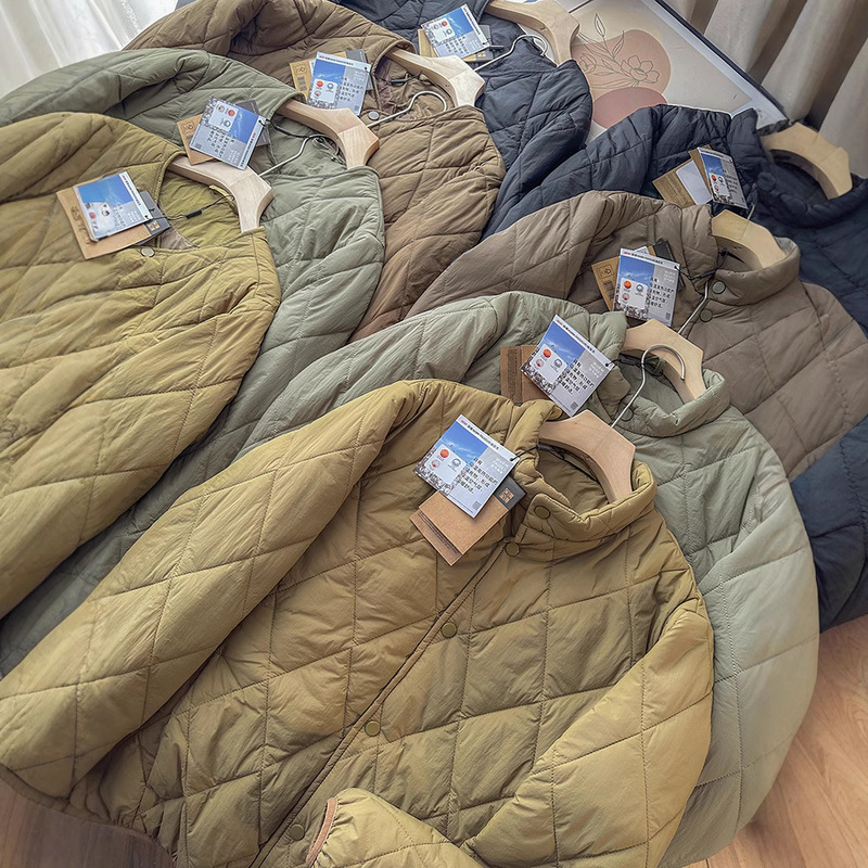 Get K orders! Awesome! Couple's warm cotton vintage quilted jacket cotton padded jacket Get K orders! Awesome! Couple's warm cotton vintage quilted jacket cotton padded jacket
