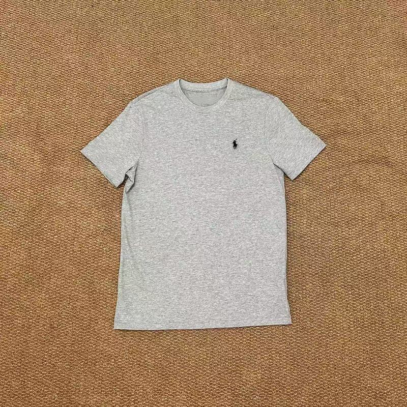 高品质polo拉夫小马标男士休闲短袖棉质T恤春夏打底刺绣圆领外贸|undefined
