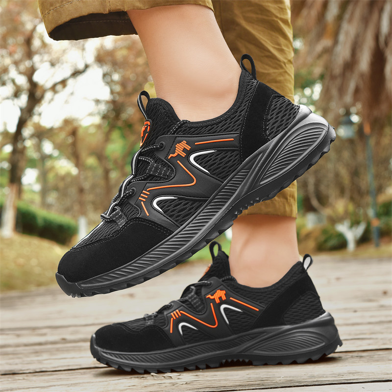 2024 verano nuevos zapatos de hombre casuales de moda al aire libre zapatos de suela suave zapatos transpirables de malla para hombre