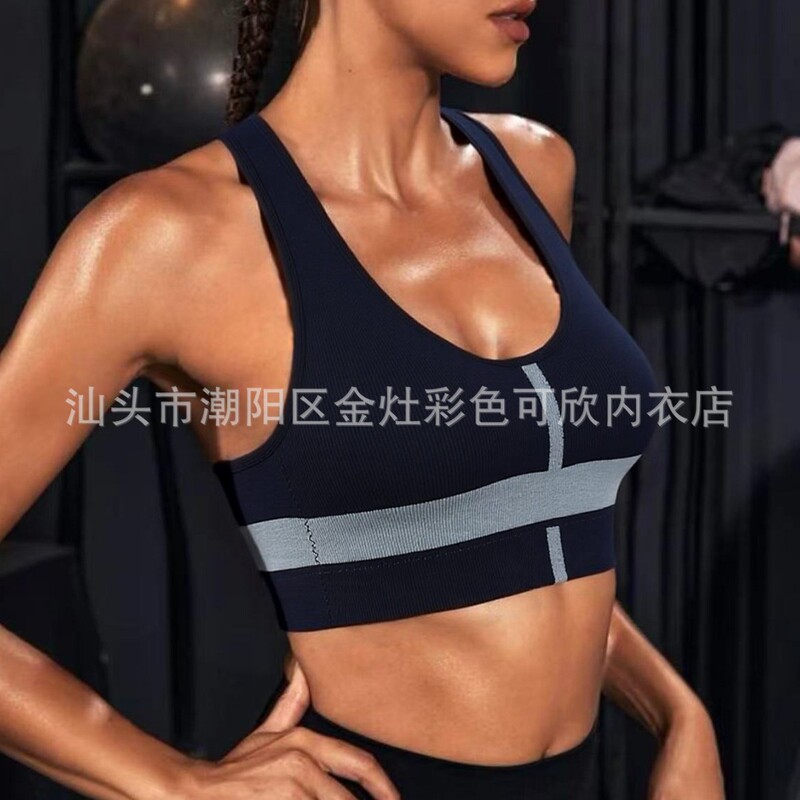 欧米の大きいサイズのスポーツの美背のブラジャー|undefined