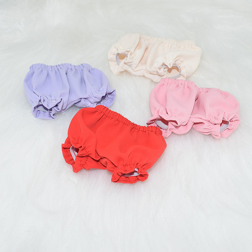20cm baby pants 20cm cotton doll pants clothes star doll doll dressing accessories jeans lace