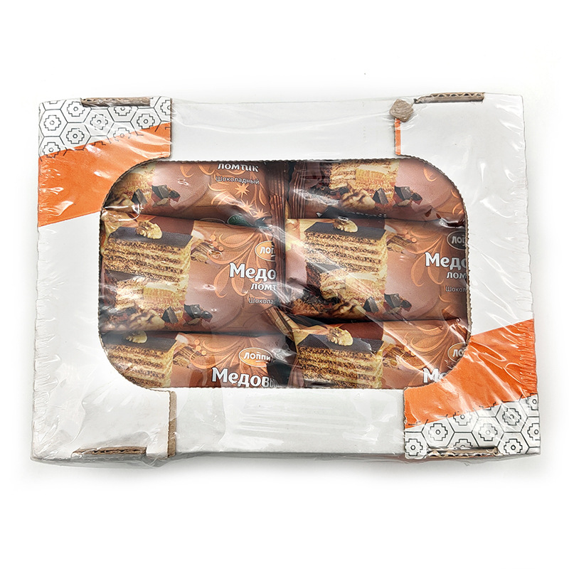 俄小淼提拉米蘇16枚蛋糕俄羅斯原裝進口蜂蜜奶油巧克力糕點零食