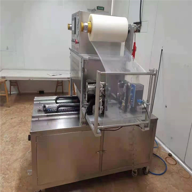 出售二手气调保鲜真空包装机 食品熟食真空包装机 盒式充气包装机