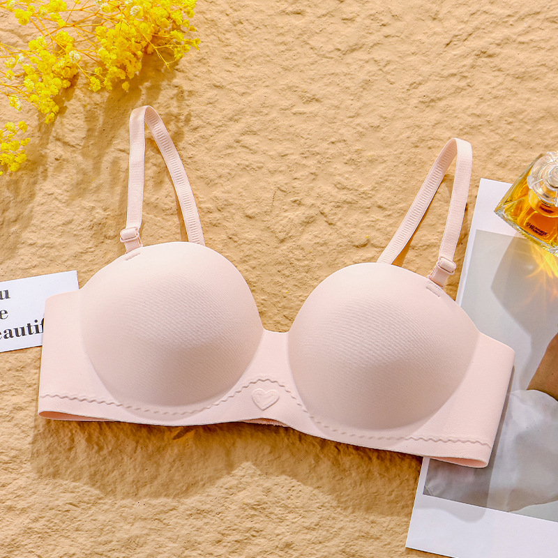 Venta directa de fábrica comercio electrónico transfronterizo Sudeste de Asia Vietnam Tailandia damas sin costuras sujetador de recogida lateral cómodo