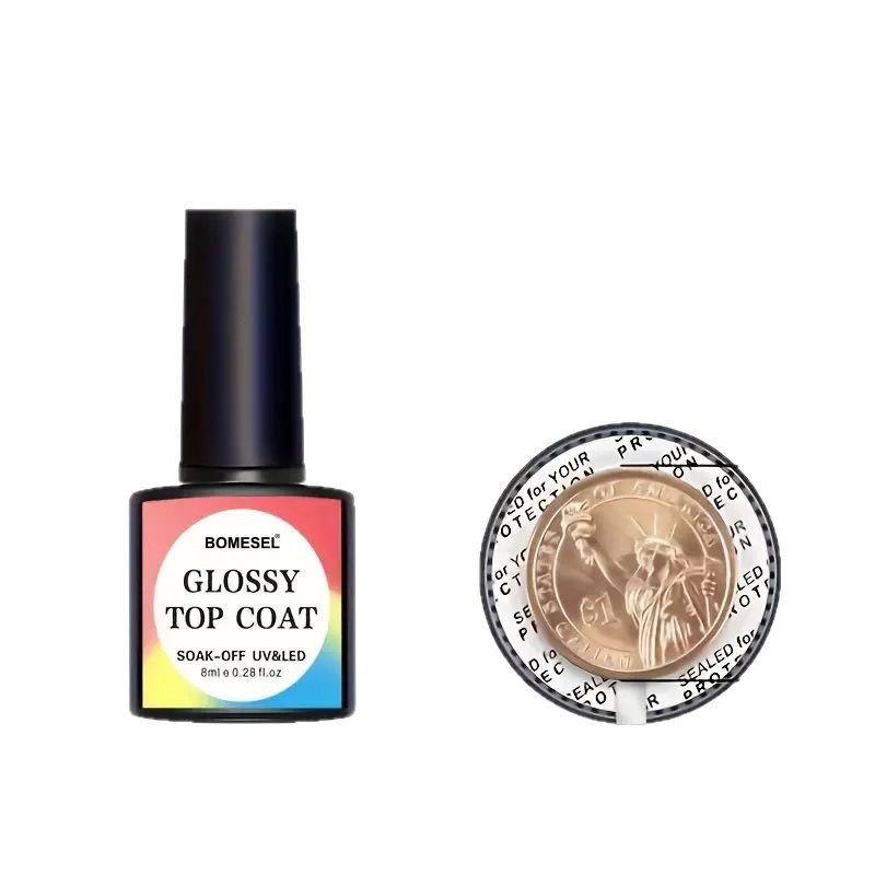 Conjunto de manicuras transfronterizas de tres piezas de sello de imprimación de pegamento, se puede colocar una etiqueta para reemplazar el gel de esmalte de uñas brillante duradero