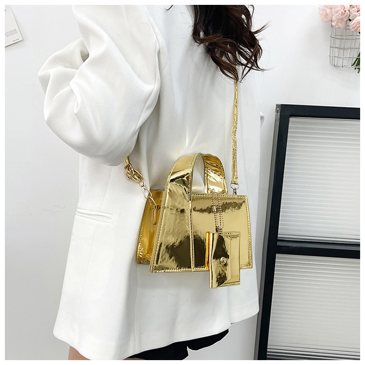 384g Weight Zipper Closure Type Single Shoulder Strap, Top Handle Strap Type Crossbody Bag Bags Type Daily Occasion Pu Leather Material Solid Color Pattern All Seasons Season Women's Gender Classic Style Style Square Shape Small Size Women's Small Pu Leather Solid Color Classic Style Square Zipper Crossbody Bag 13