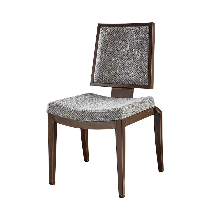 Manufacturer Wholesale Hotel Rocking Chair Aluminum Alloy Chair Folding Rocking Dining Chair Exported to the United States Dining Chair Wedding Chair