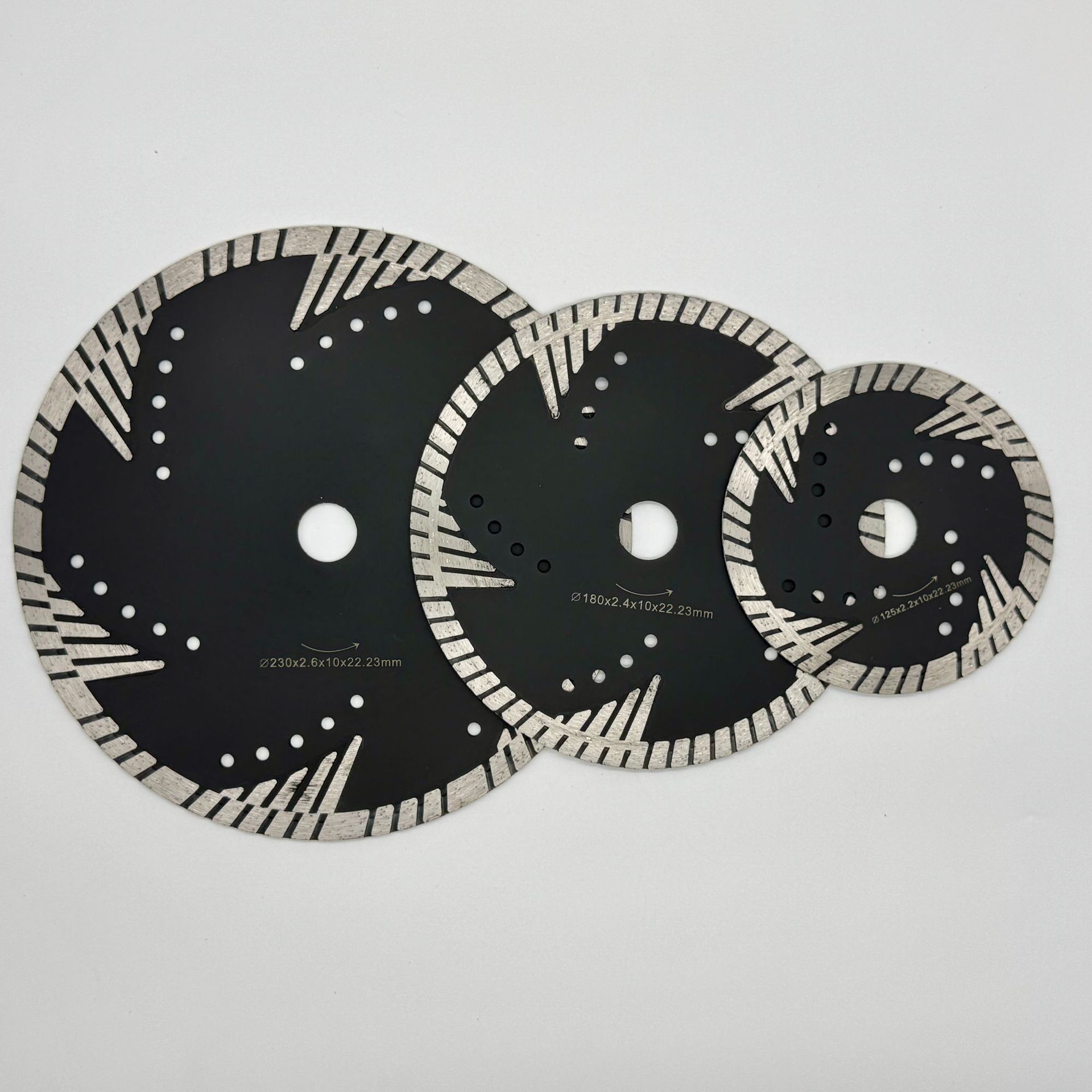 跨境厂家直销花岗岩金刚石锯片切割打磨扇形片切割机角磨机石材