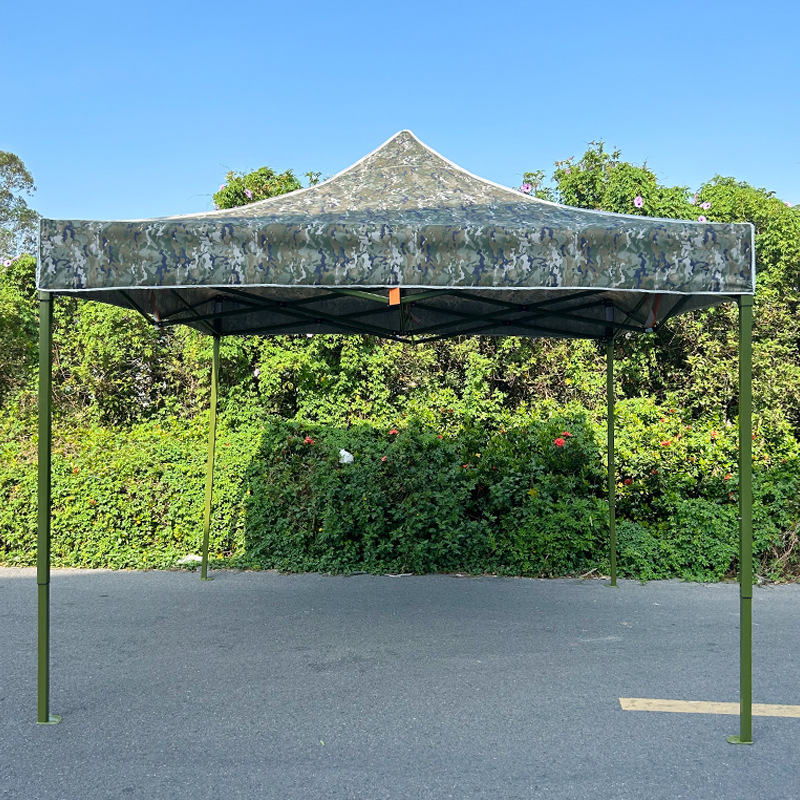 21 tiendas de camuflamiento de tinta al aire libre estacionamiento móvil pabellón de exposición publicidad de venta de exposiciones de cuatro esquinas pabellón de protección solar