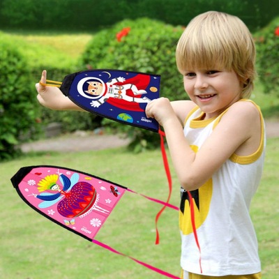 弹射风筝宝宝弹力小风筝男孩女孩易便携皮筋弹力户外玩具一件批发