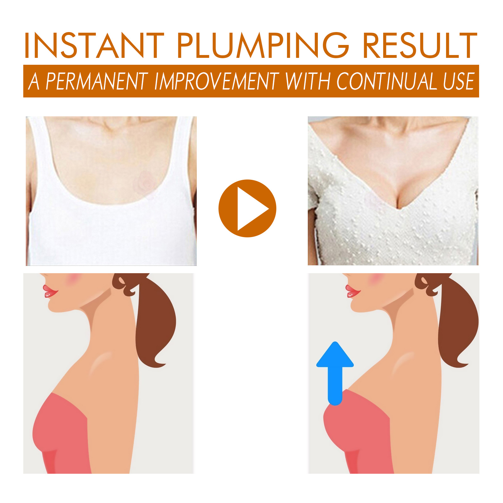 patch pour l'agrandissement du sein au gingembre, soin de la poitrine dodu, ferme et complet_voghion.com