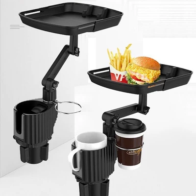 Car cup holder/beverage holder dining table, food storage rack