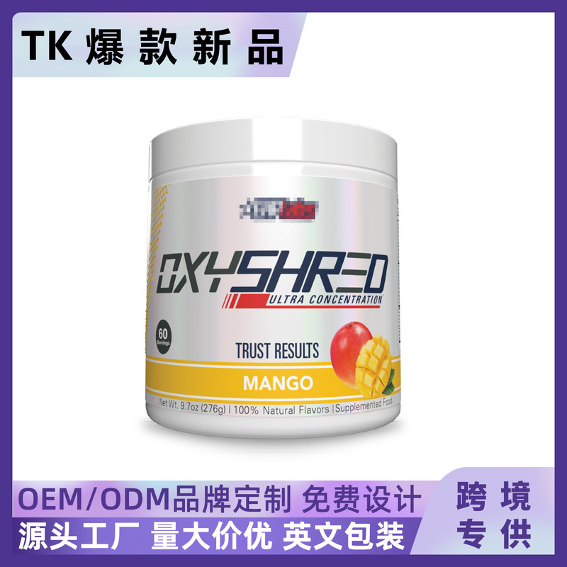国境を越えた EHPLabs OxyShred プレワークアウト パウダー マンゴー脂肪燃焼シェイプ サプリメント|undefined