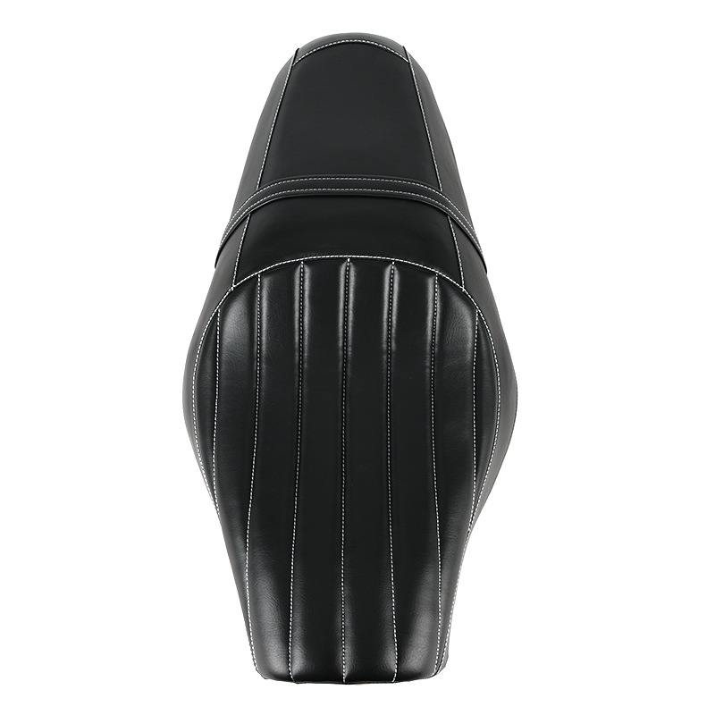 Suitable for Harley 883N 1200 X48 Modified One-Piece Seat Cushion 04-22 Front and Rear Integrated Thickeneded Double Seat