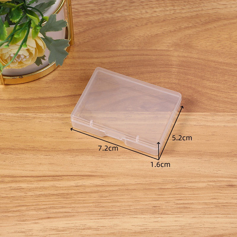 名刺の長方形のプラスチックの平たい箱の砂糖の紙のもち米の紙の包装箱の部品の箱の電子の部品の箱のカードの箱の空の箱