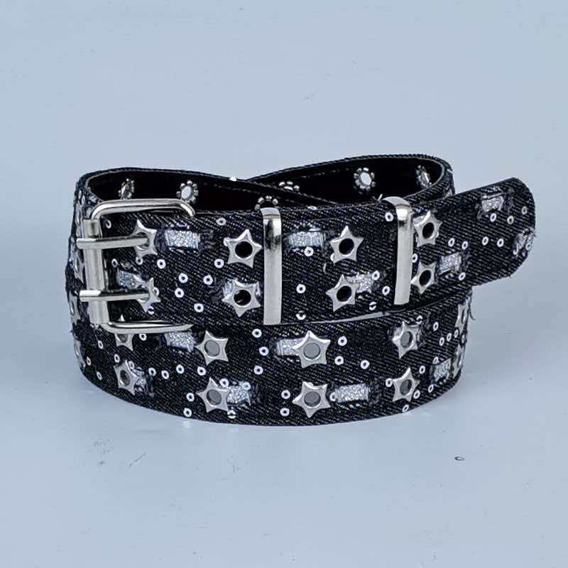 Jeans Hot Girl Belt for Women 2006 New Summer Versatile Student Korean Style Casual Personality Fashion Y2K Belt