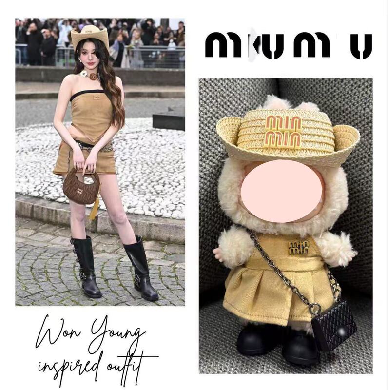 In Stock [Only Doll Clothes] 15/17cm Doll Little Chanel Style Clothes Set 03