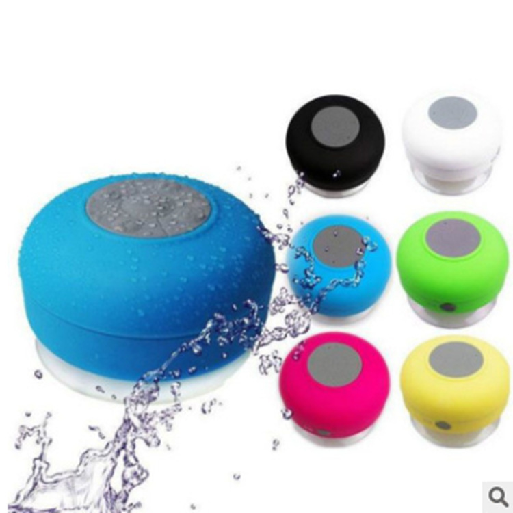 Bathroom Waterproof Bluetooth Speaker Kitchen with Large Suction Cup Mini Wireless Portable Small Speaker Outdoor Bts-06 Bathroom Waterproof Bluetooth Speaker Kitchen with Large Suction Cup Mini Wireless Portable Small Speaker Outdoor Bts-06