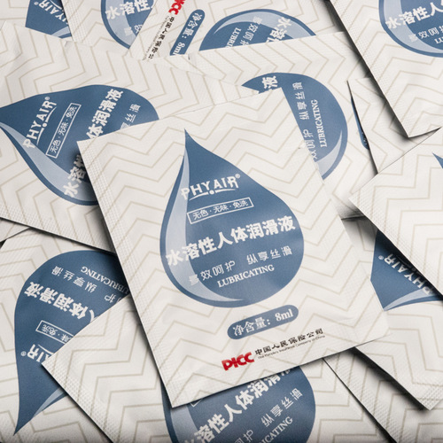 PHYAIR8ml袋装水溶性润滑液丝滑呵护 成人选配用润滑剂