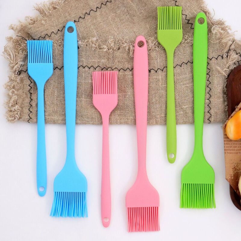 All-In-One All-Inclusive Silicone Oil Brush Barbecue Brush Cake Cream Pancake Baking Food Grade High Temperature Resistant Seasoning Brush