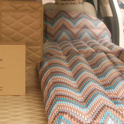 Ethnic-style colorful car mattress, Vehicle-mounted inflatable bed