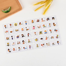 卡通儿童教育日常行为生活习惯养成项目冰箱贴垃圾分类图片定制