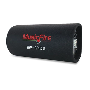 Car 6 inch 8 inch 10 inch car audio modified 12V speaker active subwoofer round tunnel gun 1706
