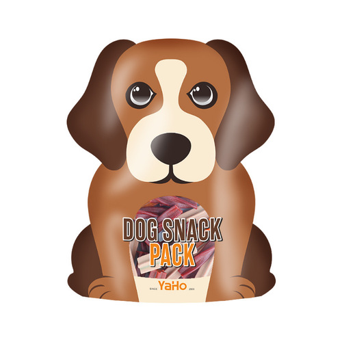 YaHo dog double molar stick Teddy Bichon small and medium-sized dog teeth cleaning bone bite-resistant pet snacks wholesale