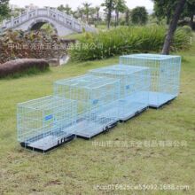 狗笼宠物笼折叠铁丝笼猫笼鸟笼狗围栏狗笼子源头工厂直销亮佳洁