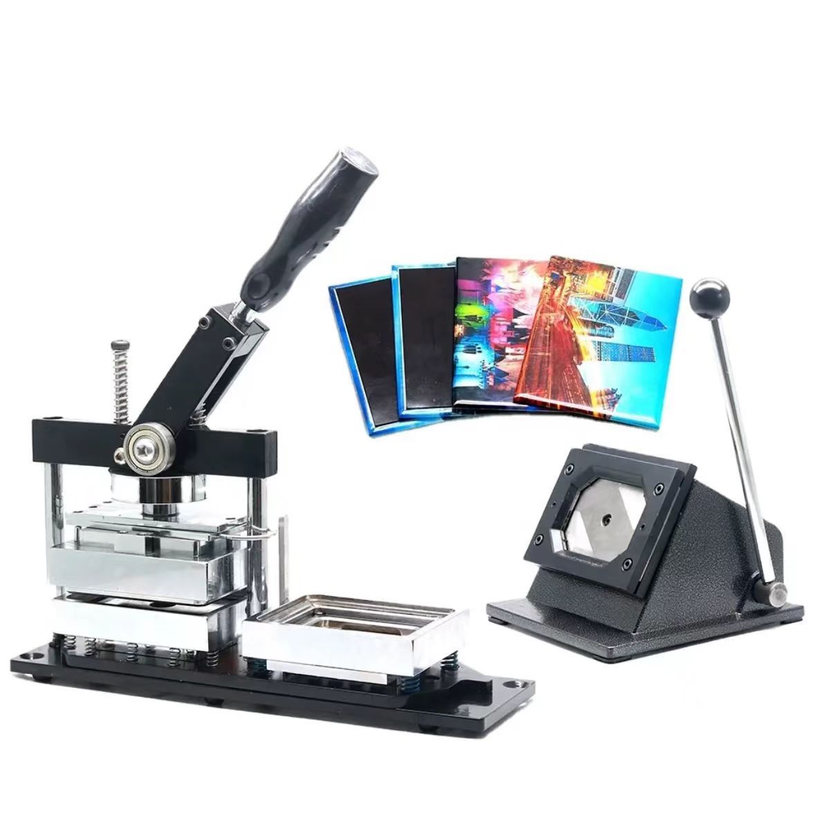 Refrigerador rectangular máquina de placa de placa de placa de pecho rotativa de estaño totalmente metálico máquina de placa de placa incluida Square