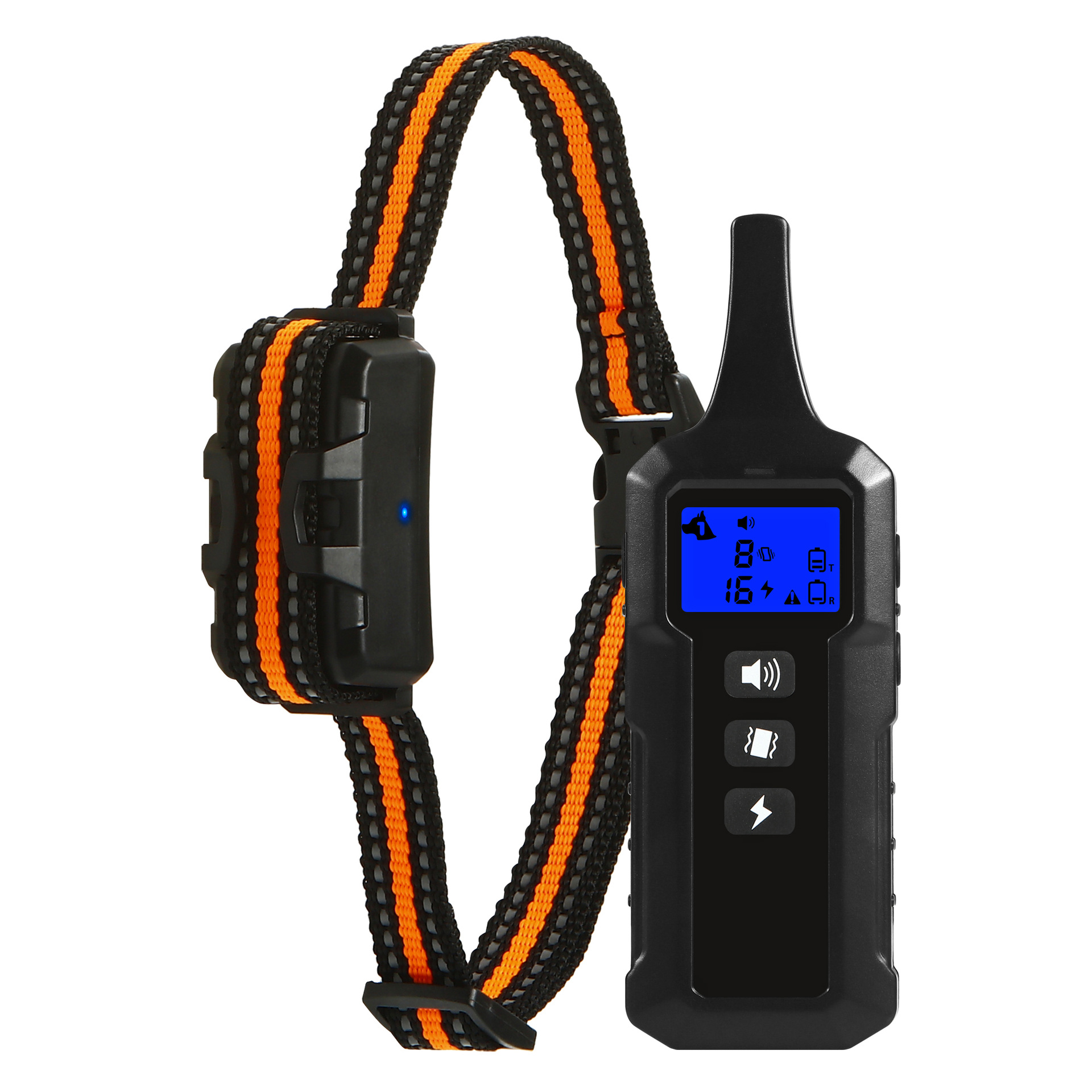 Control remoto IP67 impermeable anti-ladrido dispositivo de entrenamiento de perros collar anti-ladrido para mascotas suministros de entrenamiento