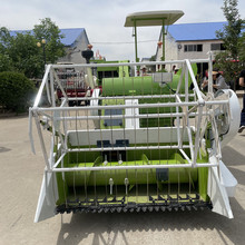 水稻收割机小型家用小麦稻谷履带式山区全自动联合中型小形新款