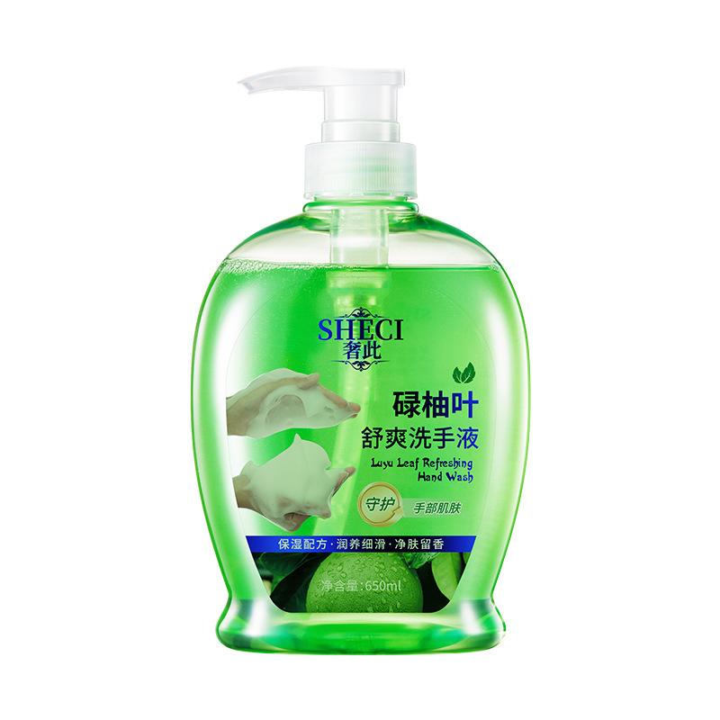 奢此碌柚叶舒爽洗手液深层清洁抑菌保湿家用大瓶装洗手液柚叶留香|undefined