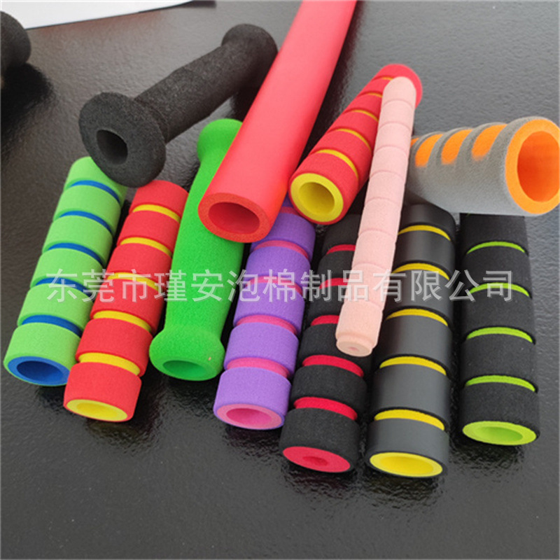 批发供应nbr橡塑发泡手柄套 nbr软管 医疗器械防护高密度套管