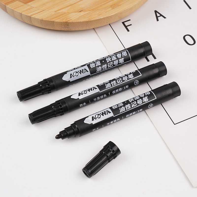 701 marcador de cabeza grande aceitoso concentrado, no se desvanece, no se puede limpiar, bolígrafo a base de aceite de gran capacidad, venta directa de fábrica al por mayor