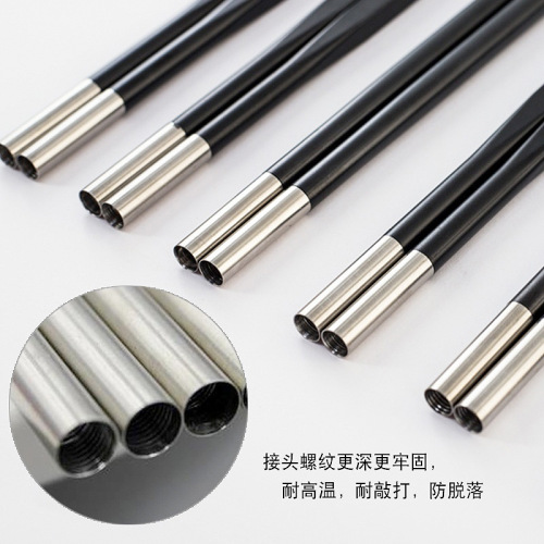Staple disposable chopsticks anti-slip handle chopsticks special handle for one person per chopstick household restaurant alloy chopstick handle