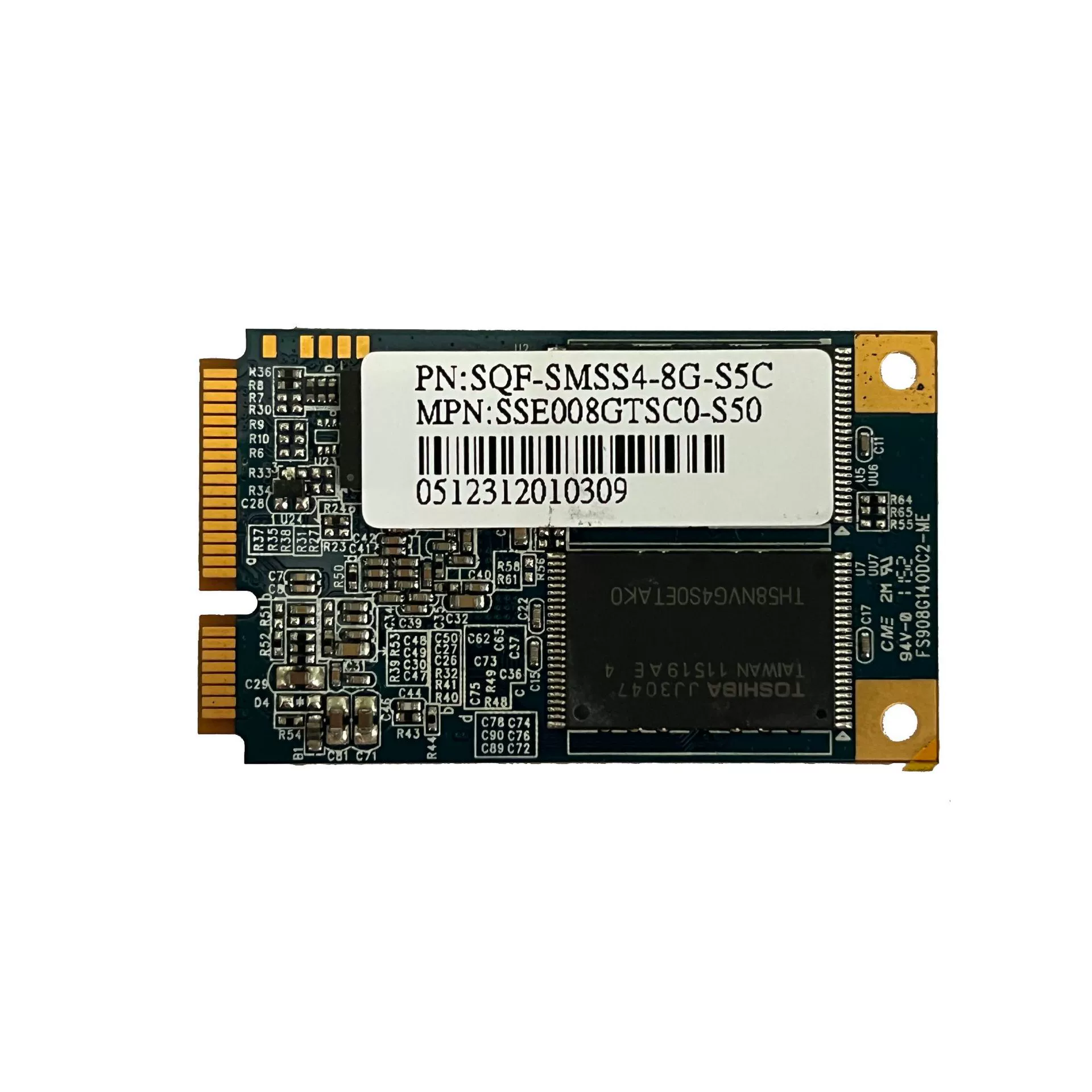 研华 MSATA Industrial Solid State Drive SLC 4-channel SQF-SMSS4-4G-S5C Server