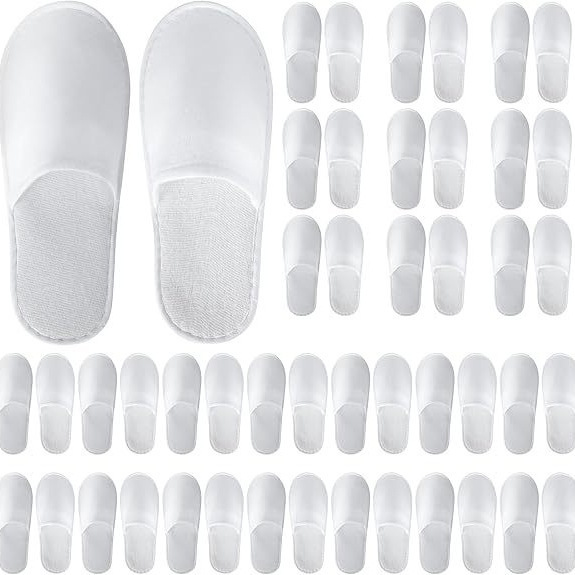28 pairs of disposable slippers thick non-slip high for hotel spa travel YYH25591