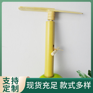 Science and Technology Small Production String Bamboo Dragonfly Children's Gift Experiment Small Invention Dragonfly Travel Crafts