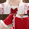 Dress, summer small princess costume, skirt, Lolita style, Korean style, suitable for teen, with short sleeve