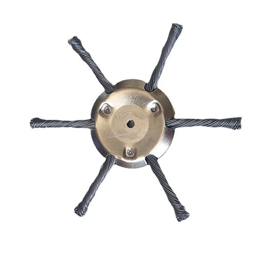 New lithium battery grass trimmer accessories steel wire grass head weed cutting wheel grass head grass cutting wheel grass cutting magic knife blade