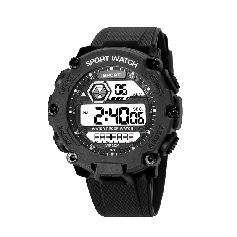 Comercio exterior Venta caliente reloj electrónico venta al por mayor multi-funcional al aire libre hombres y mujeres estudiantes deportes estilo moda correr reloj