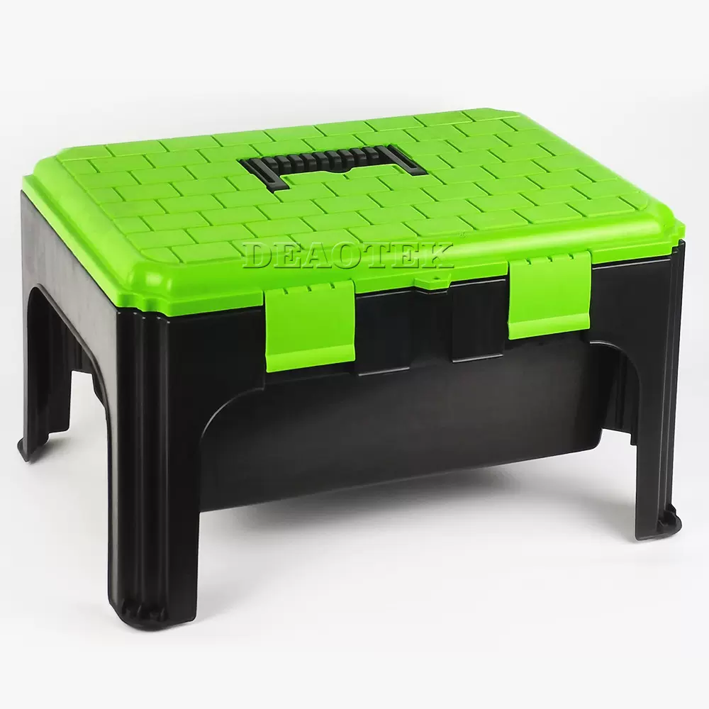 储物凳子收纳可坐人工具收纳箱桌家用脚踩塑料整理收纳凳多功能