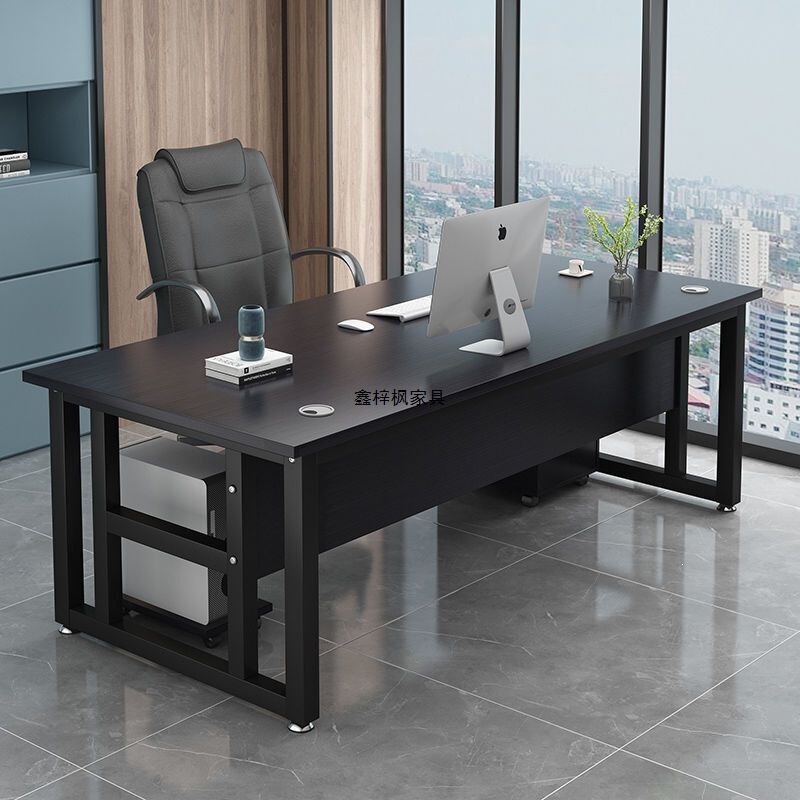 Xinzifeng Office Desk Computer Desk Simple Modern Office Single Staff Workstation Desk and Chair Set Home Study Desk