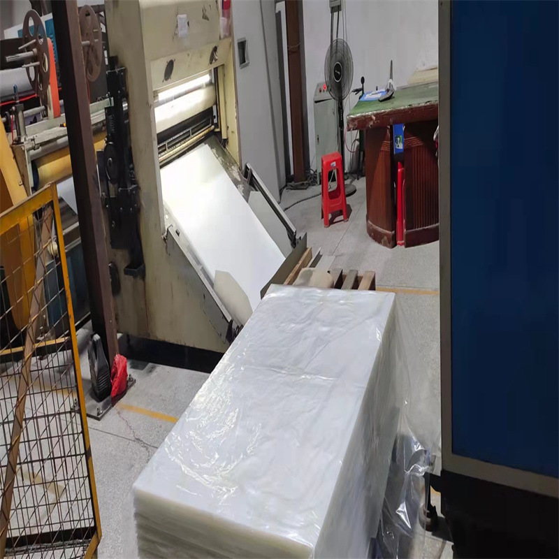 大量销售无毒切菜白色PP板材 1-200MMPP板塑料板 单面磨砂PP板材