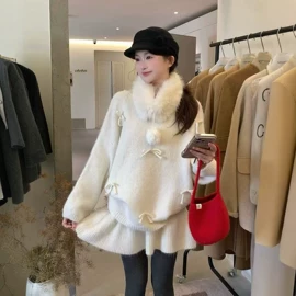 时尚休闲套装;女式针织衫;毛衣