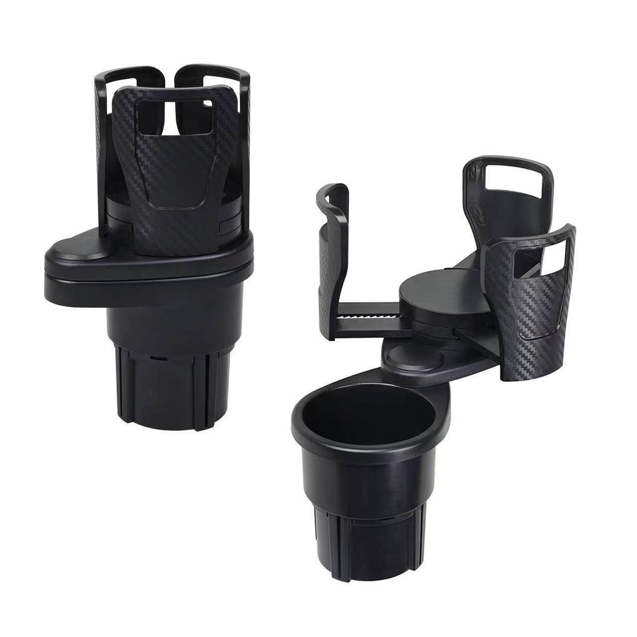 Car Water Cup Holder Two-In-One Cross-Border Hot-Selling Universal Double-Layer Drink Holder for Cars Multifunctional Car Water Cup Holder