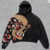 Brown skull sweatshirt 2