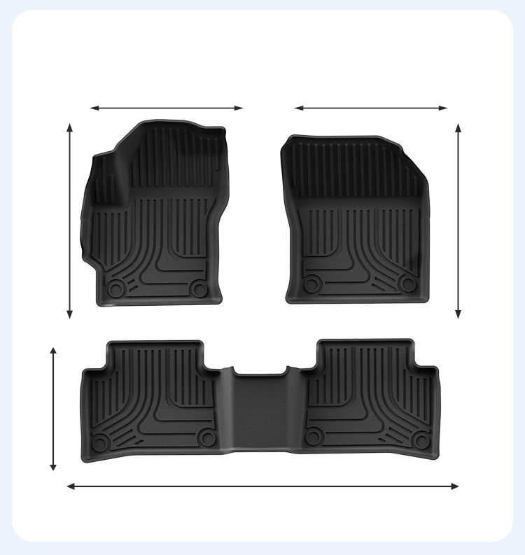 Suitable for 17-26 Models of Toyota Corolla/Levin, Trunk Mats, Fully Environmentally Friendly Tpe Car Floor Mats, Dropshipping Available